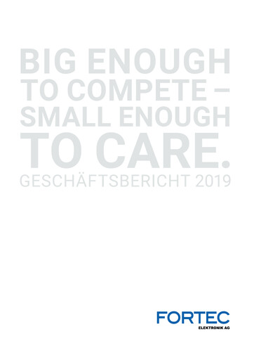 Thumbnail FORTEC Elektronik AG Annual Report 2019
