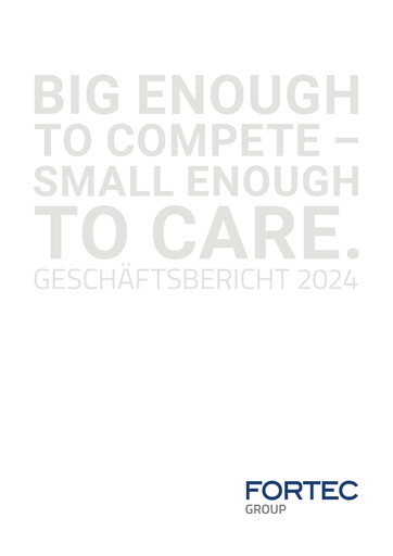 Thumbnail FORTEC Elektronik AG Annual Report 2024