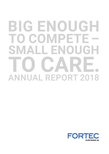 Thumbnail FORTEC Elektronik AG Annual Report 2018