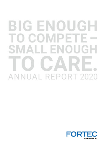 Thumbnail FORTEC Elektronik AG Annual Report 2020