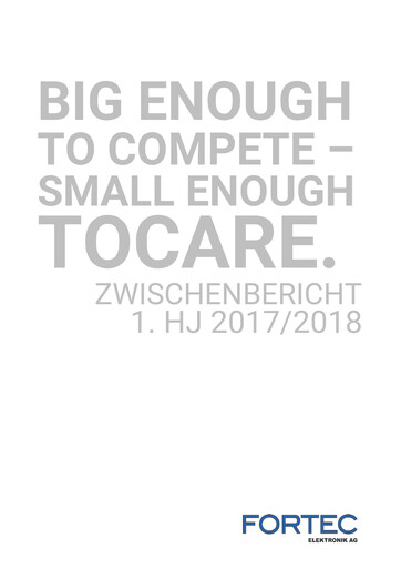 Thumbnail FORTEC Elektronik AG Half-year Report 2017-2018