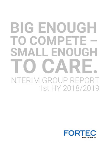 Thumbnail FORTEC Elektronik AG Half-year Report 2018-h1