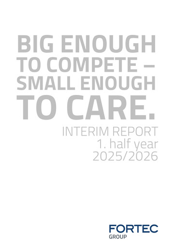 Thumbnail FORTEC Elektronik AG Half-year Report 2025-h1