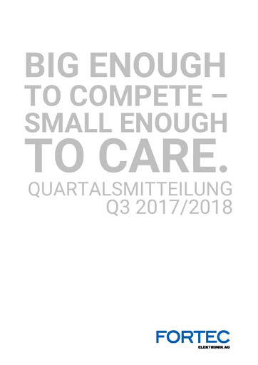 Thumbnail FORTEC Elektronik AG Quarterly Report 2017-q3