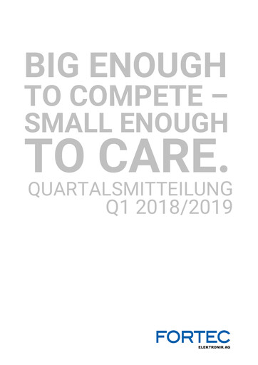 Thumbnail FORTEC Elektronik AG Quarterly Report 2018-q1