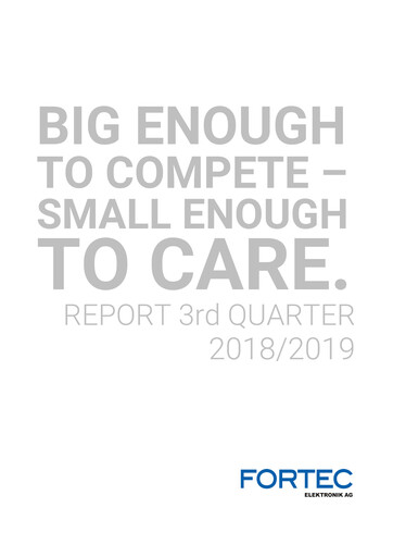 Thumbnail FORTEC Elektronik AG Quarterly Report 2018-q3
