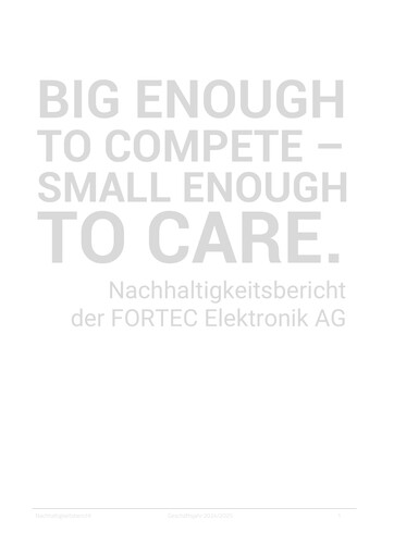 Thumbnail FORTEC Elektronik AG Sustainability Report 2025