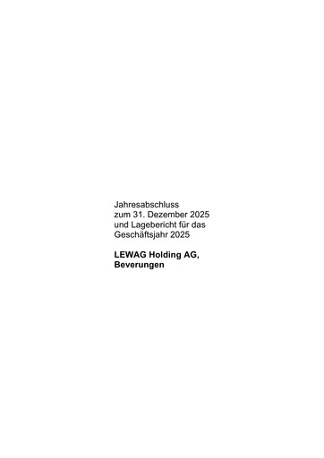 Vorschaubild LEWAG Holding Finanzmitteilung 2025