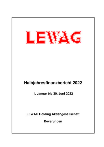 Vorschaubild LEWAG Holding Halbjahresbericht 2022-h1