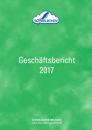 Thumbnail Schwälbchen Molkerei Annual Report 2017