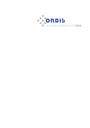 Thumbnail ORBIS AG Half-year Report 2008-h1