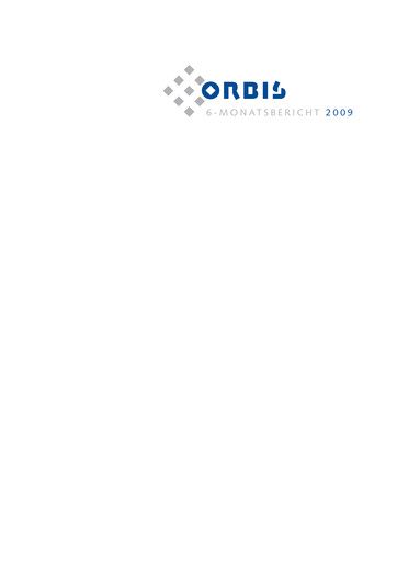 Thumbnail ORBIS AG Half-year Report 2009-h1