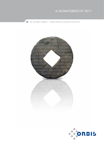 Thumbnail ORBIS AG Half-year Report 2011-h1