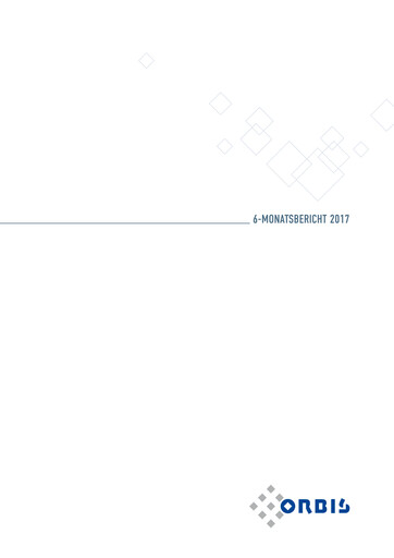 Thumbnail ORBIS AG Half-year Report 2017-h1