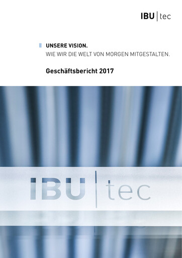 Thumbnail IBU-tec advanced materials AG Annual Report 2017