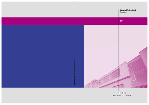 Thumbnail Müller - Die lila Logistik Annual Report 2001
