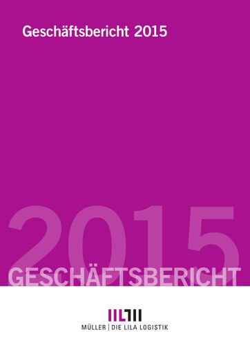 Thumbnail Müller - Die lila Logistik Annual Report 2015