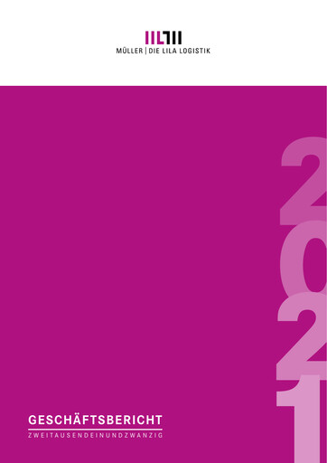 Vorschaubild Müller - Die lila Logistik Finanzbericht 2021