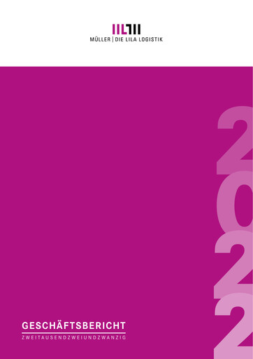 Vorschaubild Müller - Die lila Logistik Finanzbericht 2022