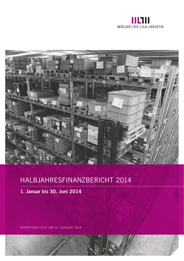 Miniature Müller - Die lila Logistik Rapport semestriel 2014