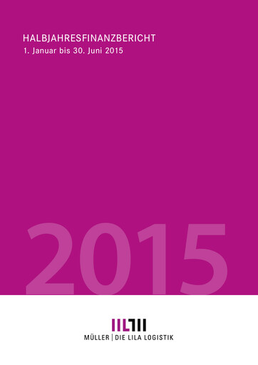 Miniature Müller - Die lila Logistik Rapport semestriel 2015
