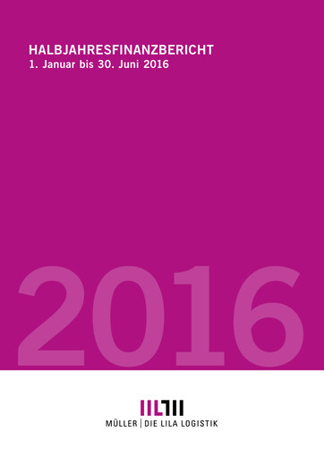 Miniature Müller - Die lila Logistik Rapport semestriel 2016