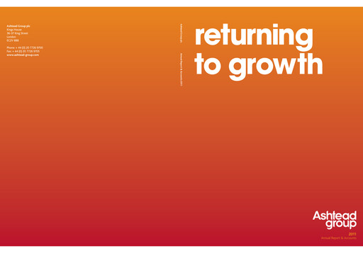 Thumbnail Ashtead Annual Report 2011