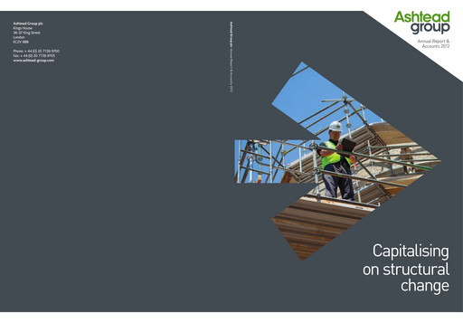 Thumbnail Ashtead Annual Report 2012