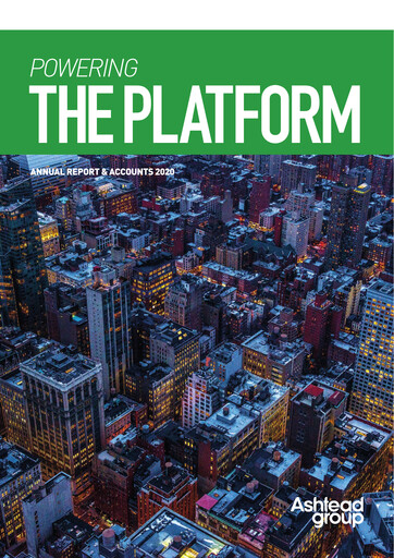 Thumbnail Ashtead Annual Report 2020