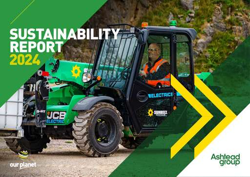 Thumbnail Ashtead Sustainability Report 2024