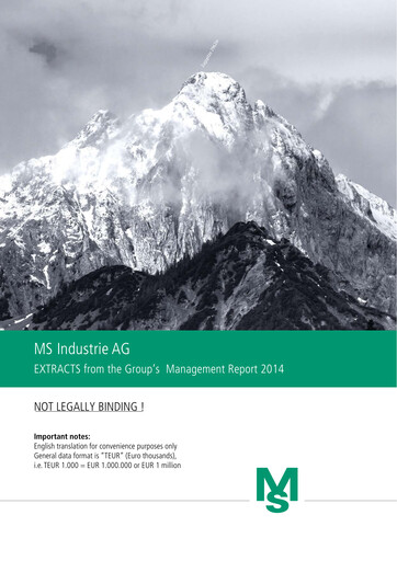 Thumbnail MS Industrie Annual Report 2014