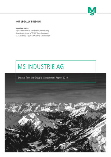 Thumbnail MS Industrie Annual Report 2019