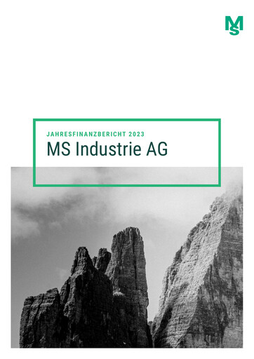 Miniature MS Industrie Rapport financier 2023