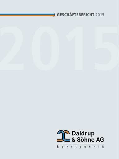 Thumbnail Daldrup & Söhne Annual Report 2015