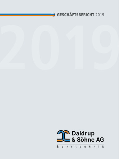 Thumbnail Daldrup & Söhne Annual Report 2019