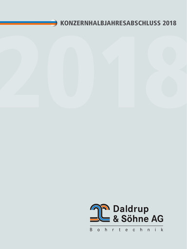 Thumbnail Daldrup & Söhne Half-year Report 2018