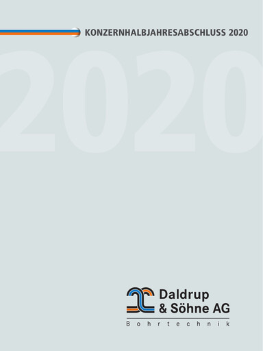 Thumbnail Daldrup & Söhne Half-year Report 2020