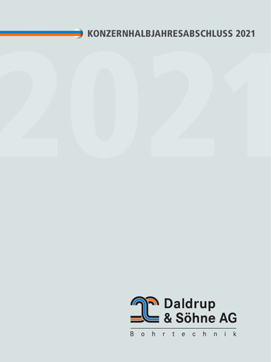 Thumbnail Daldrup & Söhne Half-year Report 2021