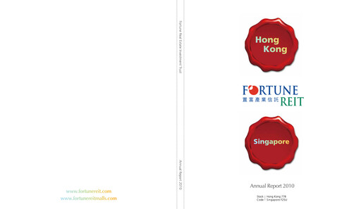 Thumbnail Fortune REIT
 Annual Report 2010