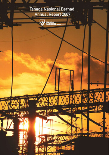 Thumbnail Tenaga Nasional
 Annual Report 2007