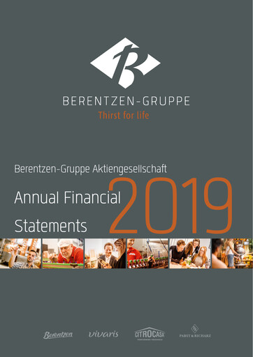 Thumbnail Berentzen-Gruppe Financial Statement 2019
