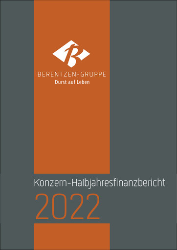 Miniature Berentzen-Gruppe Rapport semestriel 2022-h1