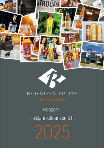 Miniature Berentzen-Gruppe Rapport semestriel 2025-h1