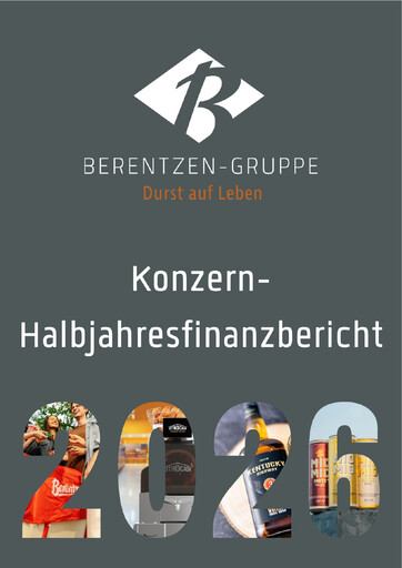 Miniature Berentzen-Gruppe Rapport semestriel 2026-h1
