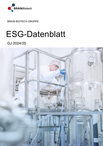 Thumbnail BRAIN Biotech ESG Report 2024-2025