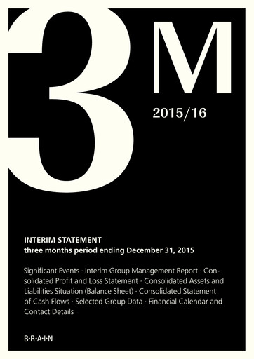 Vorschaubild BRAIN Biotech Quartalsbericht 2015-q1