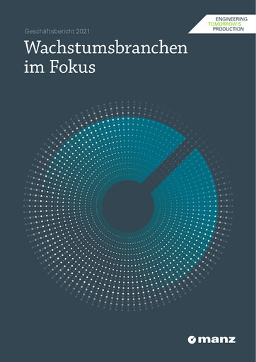Vorschaubild Manz AG Jahresbericht 2021