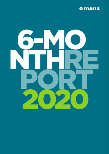 Miniature Manz AG Rapport semestriel 2020