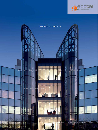 Thumbnail ecotel communication Annual Report 2006