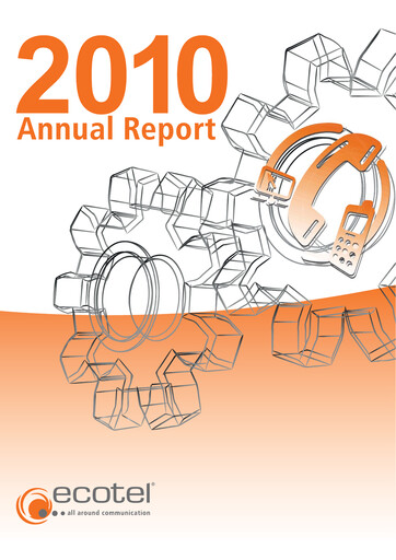 Thumbnail ecotel communication Annual Report 2010